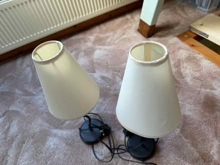 Photo of free 2 table lamps (Wraysbury TW19) #3