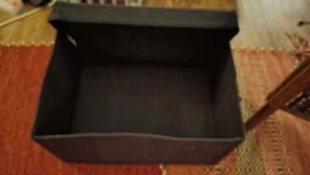 Photo of free Storage box - carboard & fabric (Montpelier Road area BN1) #1