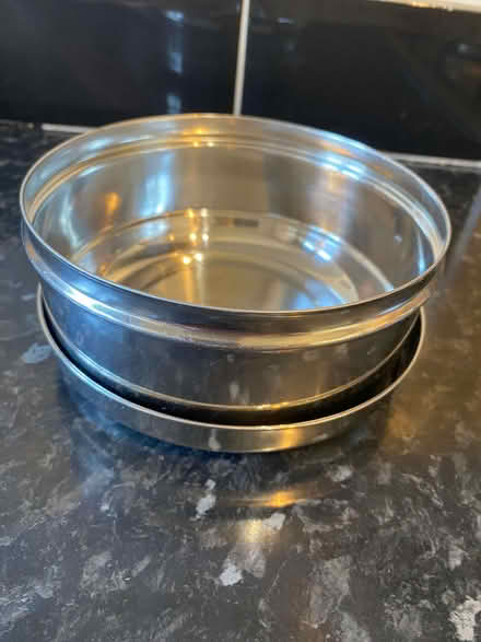 Photo of free Lidded metal bowl (Cogges OX28) #3