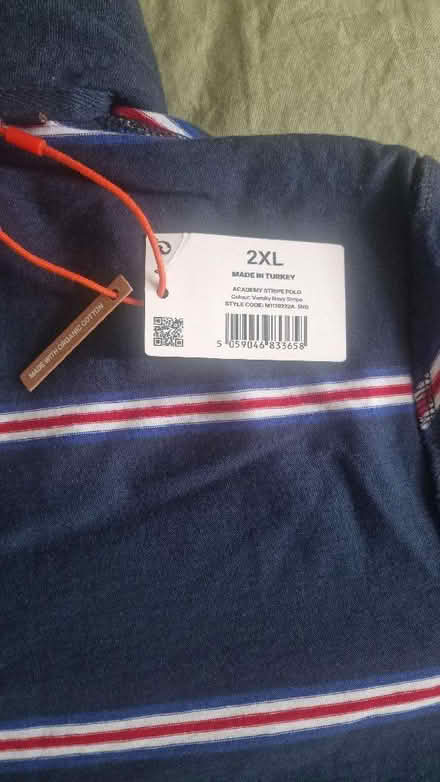 Photo of free Superdry Polo shirt, XXL, navy blue (South Reading RG1) #1