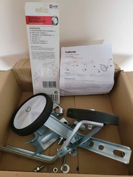 Photo of free Halfords bike stabiliser kit (Nailsea BS48) #1