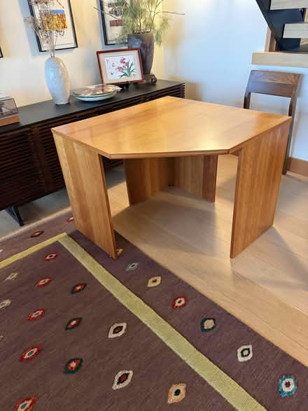 Photo of free Danish modern corner desk (Winchester) #1