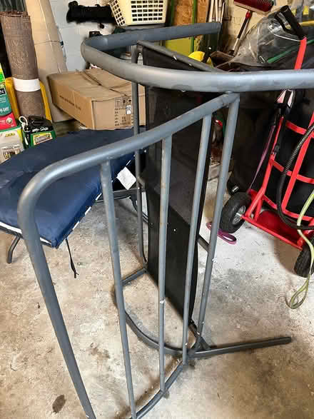 Photo of free Two seater garden bench with pillow (Redruth) #2