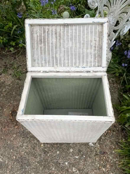 Photo of free Lloyd loom type linen basket (Farlington PO6) #2