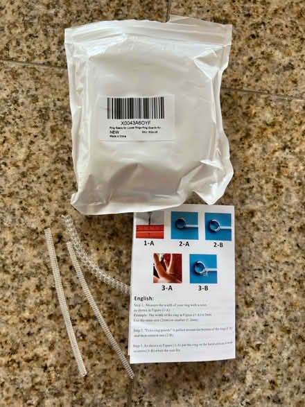 Photo of free Loose ring? Ring size adjusters (Downtown Martinez) #3