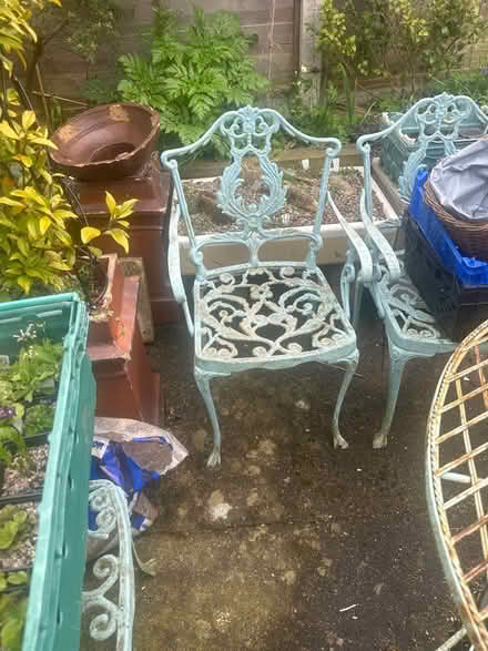 Photo of free Aluminium Garden chairs (Heysham LA3) #1