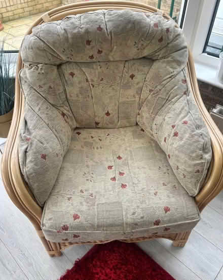 Photo of free Conservatory/ garden Chair & table (Escomb DL14) #1