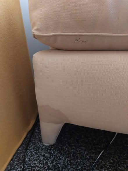 Photo of free 2 x yellow arm chairs (Pl32 9) #2