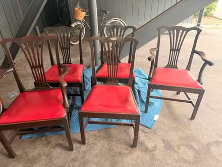 Photo of free 6 chairs (Tiburon) #1