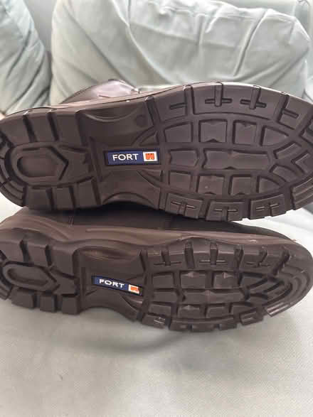 Photo of free Fort work boots size 11 (Leighton Buzzard LU7) #2