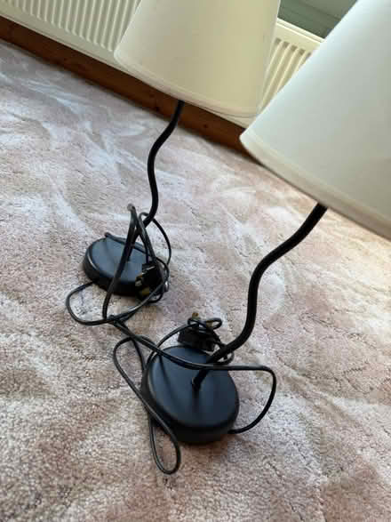Photo of free 2 table lamps (Wraysbury TW19) #2