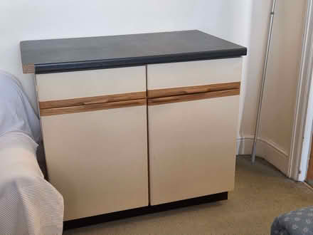 Photo of free Old kitchen cupboards - for shed/garage or temp kitchen (Fleetville AL1) #1