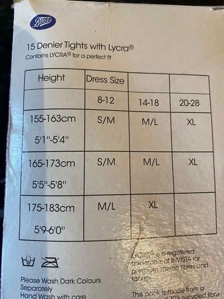 Photo of free 2 packs of unworn tights (Cogges OX28) #4