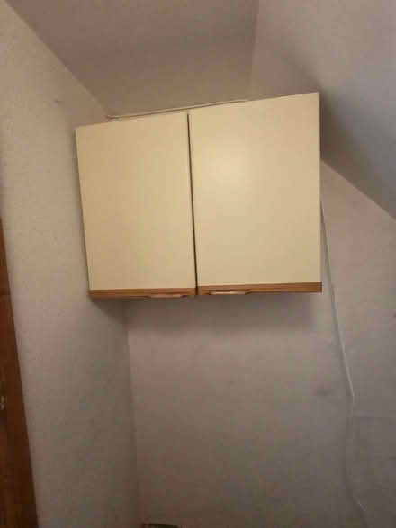 Photo of free Old kitchen cupboards - for shed/garage or temp kitchen (Fleetville AL1) #2