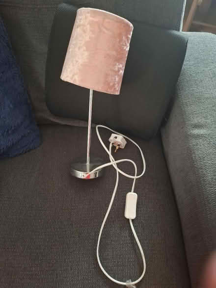 Photo of free Small pink lamp (Hanworth TW13) #1