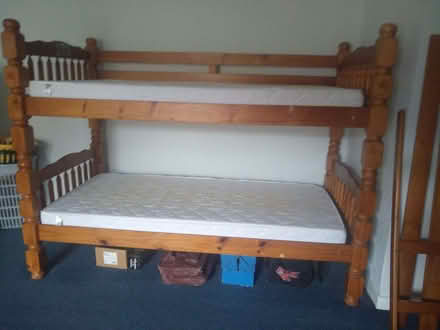 Photo of free bunk bed (Brinscall PR6) #2