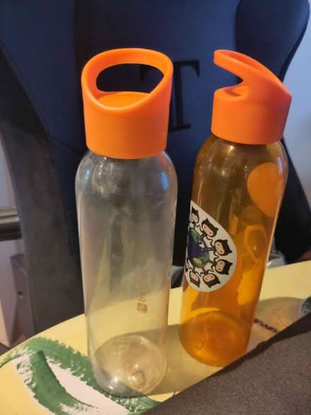 Photo of free 2 water bottles (South Quay E14) #1