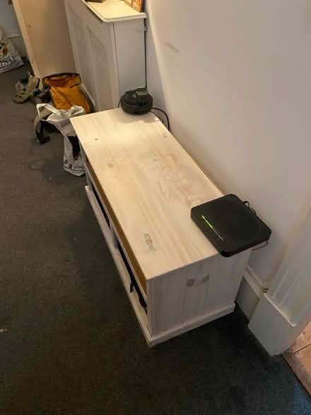 Photo of free White/Cream Bench (Glasgow Woodlands G3) #3