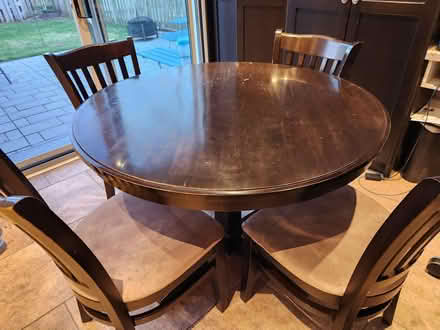 Photo of free Dining Table & Chairs (Pharmacy & Sheppard) #1