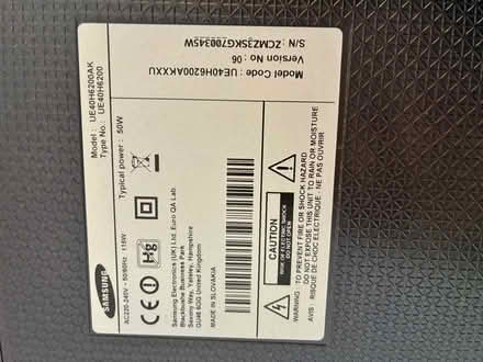 Photo of free Samsung 40” tv (Woodingdean BN2) #2