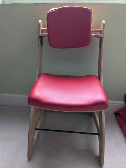 Photo of free Red study chair (Sands End SW6) #2