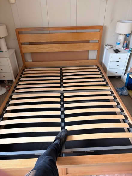 Photo of free King size bed frame (Tonbridge TN10) #1