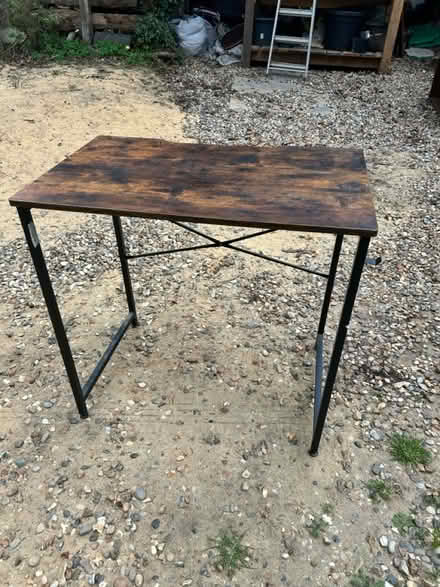 Photo of free Wood/metal desk (NR14) #2