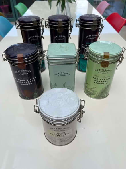 Photo of free Cartwright & Butler tins (Cambridge GL2) #1