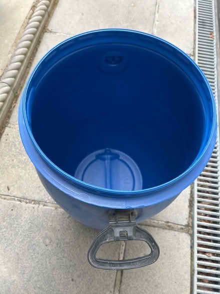 Photo of free 60l plastic barrel used to contain bird food (Haldens AL6) #2