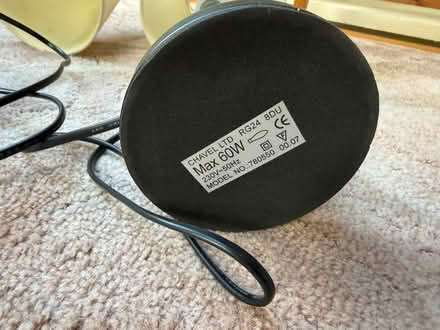 Photo of free 2 table lamps (Wraysbury TW19) #4