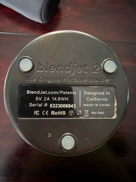 Photo of free Blendjet 2 portable blender (Hanwell) #3