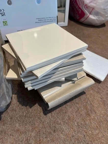 Photo of free Cream tiles (Dunstable LU6) #2