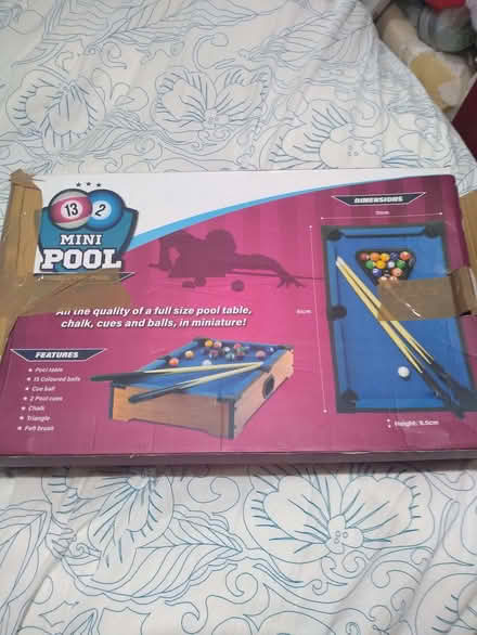 Photo of free Mini Pool Table (Scale Hall LA1) #1