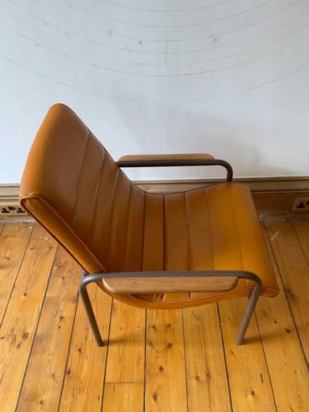 Photo of free Lounge chair (with tear.) (EH3) #2