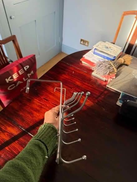 Photo of free Metal over door coat rack (Hanwell) #2