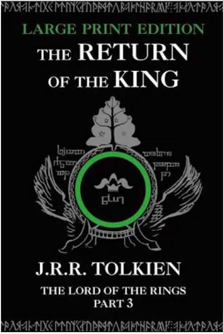 Photo of LARGE PRINT Lord of the rings books (Whitehawk BN2) #1