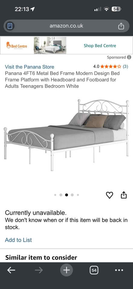 Photo of free Panana DoubleBed Frame withMattress (Wolverhampton WV4) #1