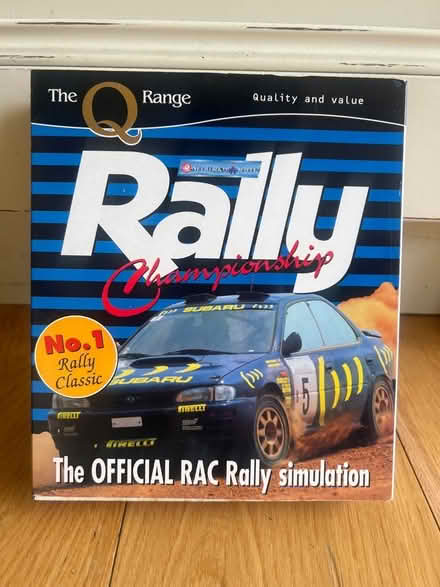 Photo of free Vintage RAC Rally Championship Computer Game (Harrogate HG2) #1