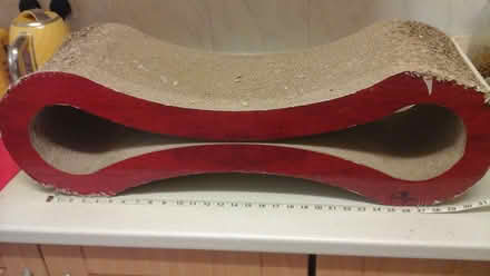 Photo of free Well used cat lounger/scratch post (Shawlands) #1