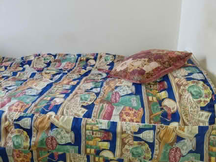 Photo of free Lined bedspread/ door curtain (Glasgow Linthouse G51) #2