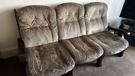 Photo of free Three seater sofa (Plashet E12) #1