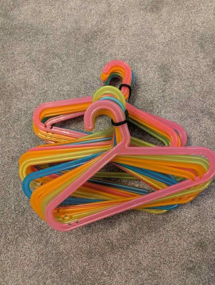 Photo of free Ikea children's plastic hangers (Abingdon OX14) #1