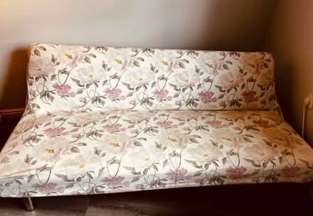 Photo of free Double sleeper couch with Laura Ashley fabric cover (Corsham SN13) #1