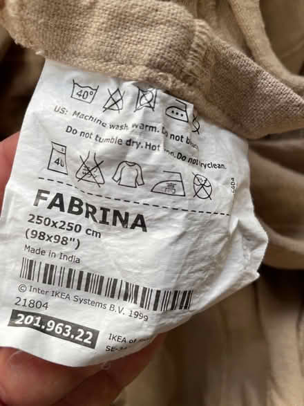 Photo of free 2 IKEA Fabrina Throws (Bernards Heath AL3) #2