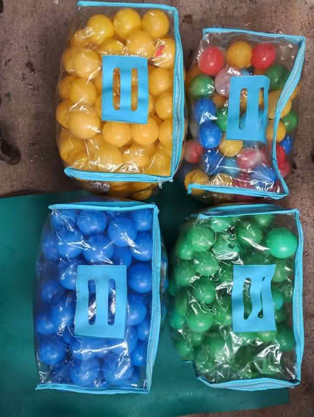 Photo of free Children's/games plastic balls - 4 bags (Gledhow LS7) #1