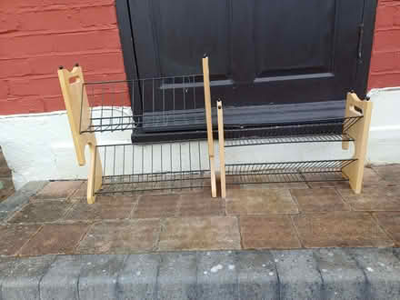 Photo of free cd and dvd racks. Floor standing or wall hanging (Enfield EN1) #1