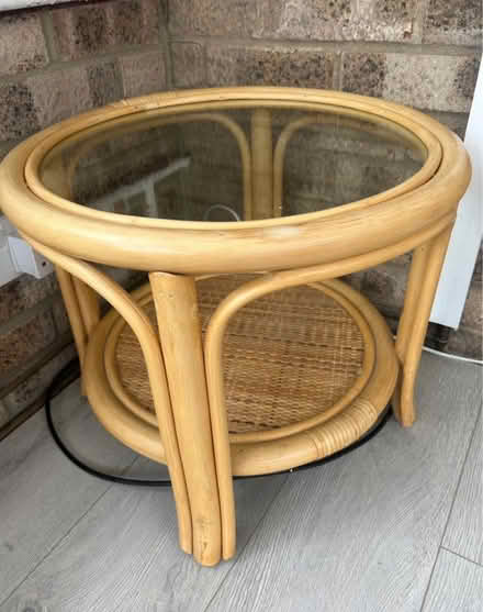 Photo of free Conservatory/ garden Chair & table (Escomb DL14) #3