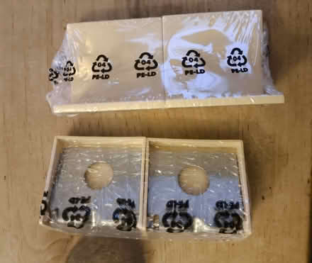 Photo of free Metal L brackets with plastic covers (North Laine BN1) #1