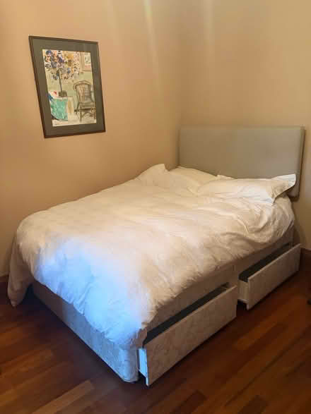 Photo of free Double bed with headboard (Murrayfield EH12) #1
