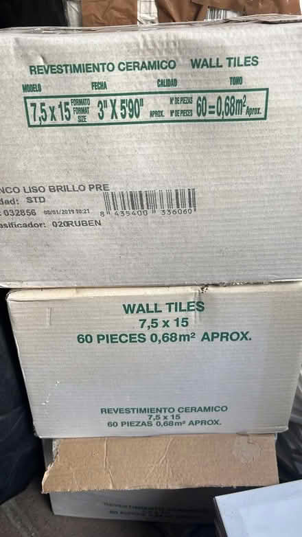 Photo of free 2 full boxes plus 1 half box tiles (TN27, Headcorn) #1